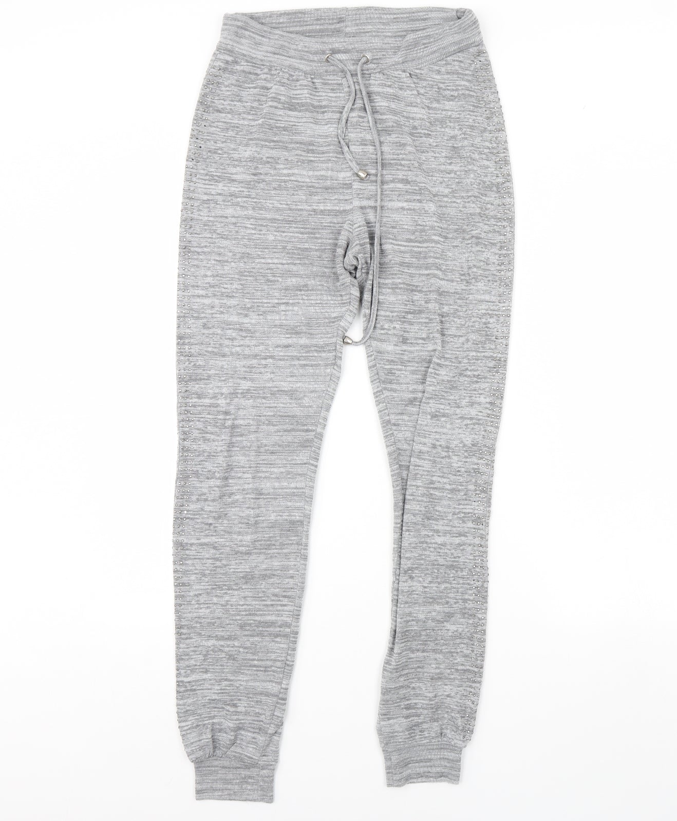 Portobello Womens Grey   Jogger Trousers Size S L29 in