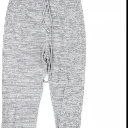 Portobello Womens Grey   Jogger Trousers Size S L29 in