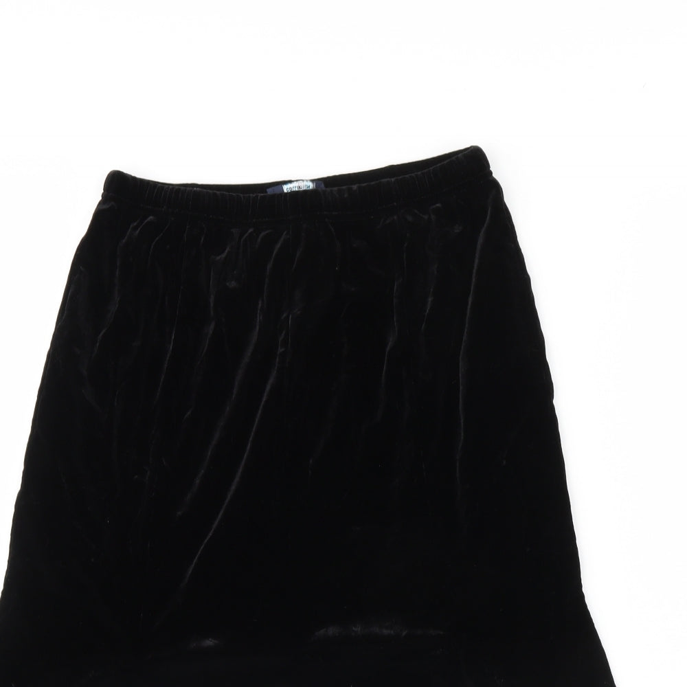 Soul Womens Black   Flare Skirt Size 12