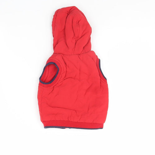 George Baby Red   Gilet Coat Size 3-6 Months  - Disney