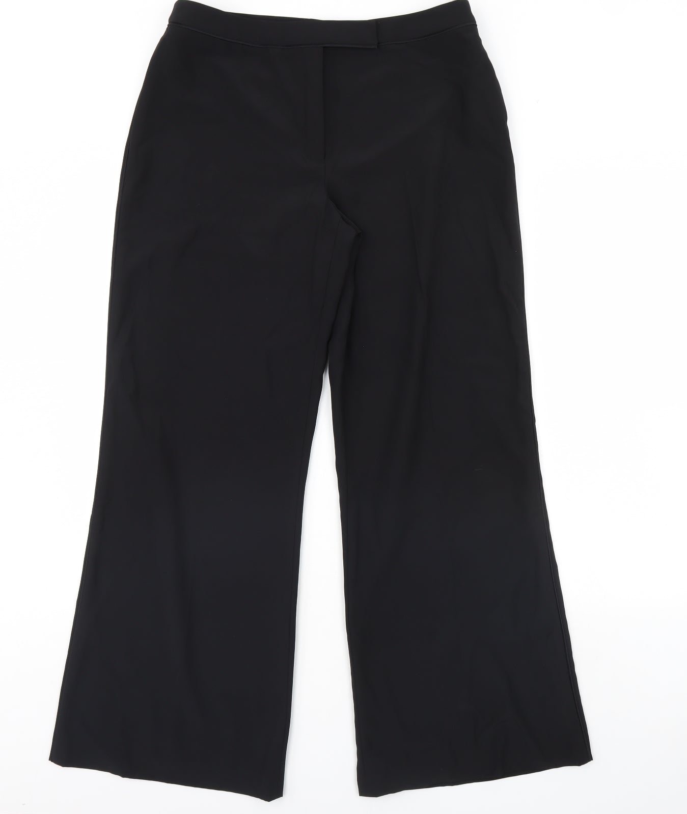 Oasis Womens Black   Trousers  Size 14 L31 in
