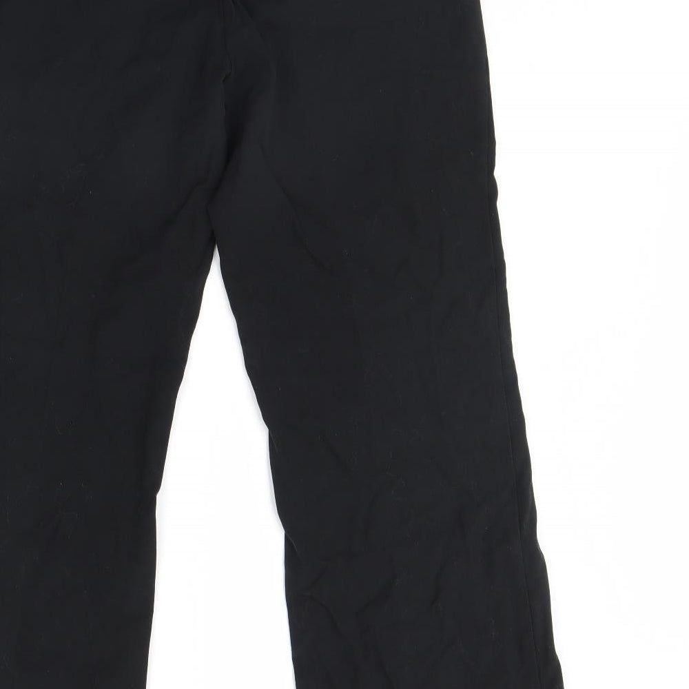 m&s Womens Black   Trousers  Size 12 L31 in