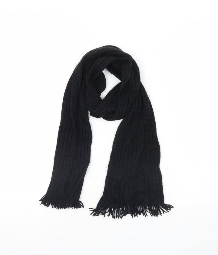 Preworn Womens Black Scarf