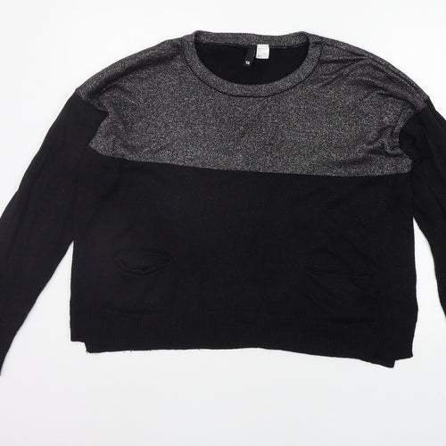 Divided Womens Grey   Pullover Jumper Size 12