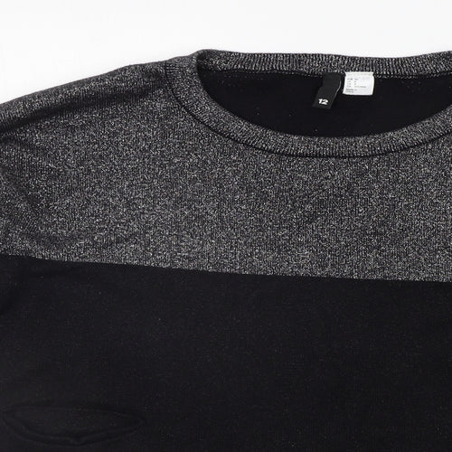 Divided Womens Grey   Pullover Jumper Size 12