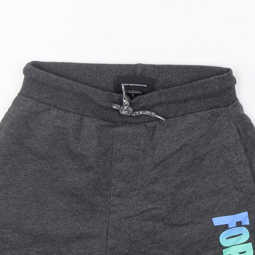 pEP&CO Boys Grey   Sweat Shorts Size S - FORTNITE