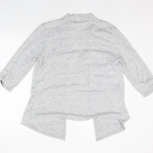 ORIGINALS Womens Grey Geometric  Pullover Jumper Size 14