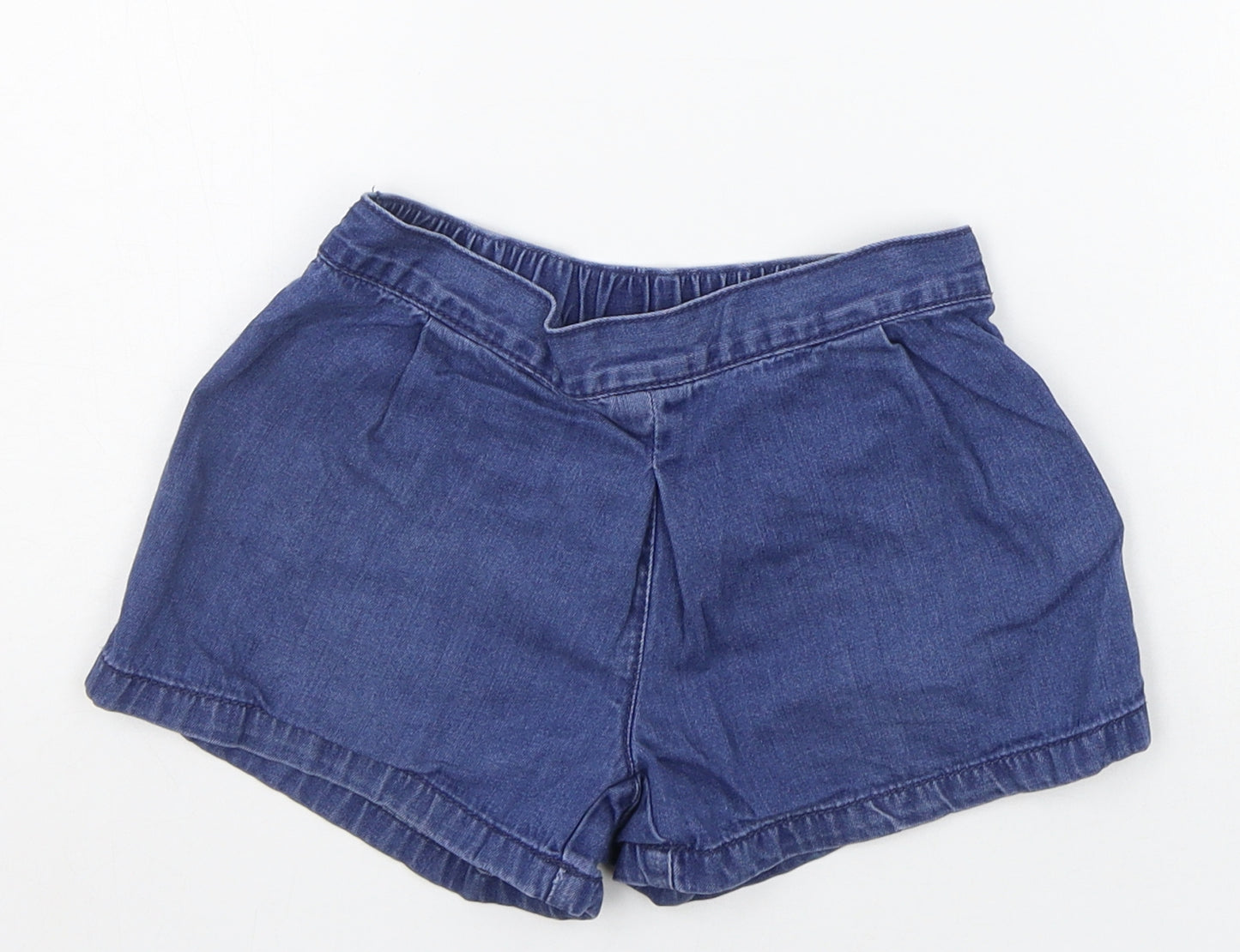 NEXT Girls Blue   Cut-Off Shorts Size 3-4 Years