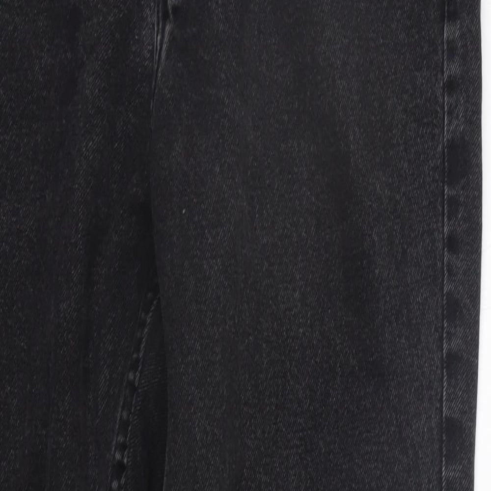 Berksha Womens Black   Straight Jeans Size 8 L29 in
