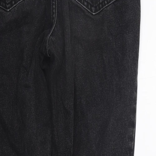 Berksha Womens Black   Straight Jeans Size 8 L29 in