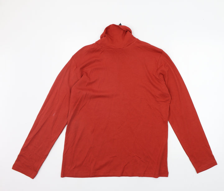 EWM Womens Red Basic T-Shirt Size L