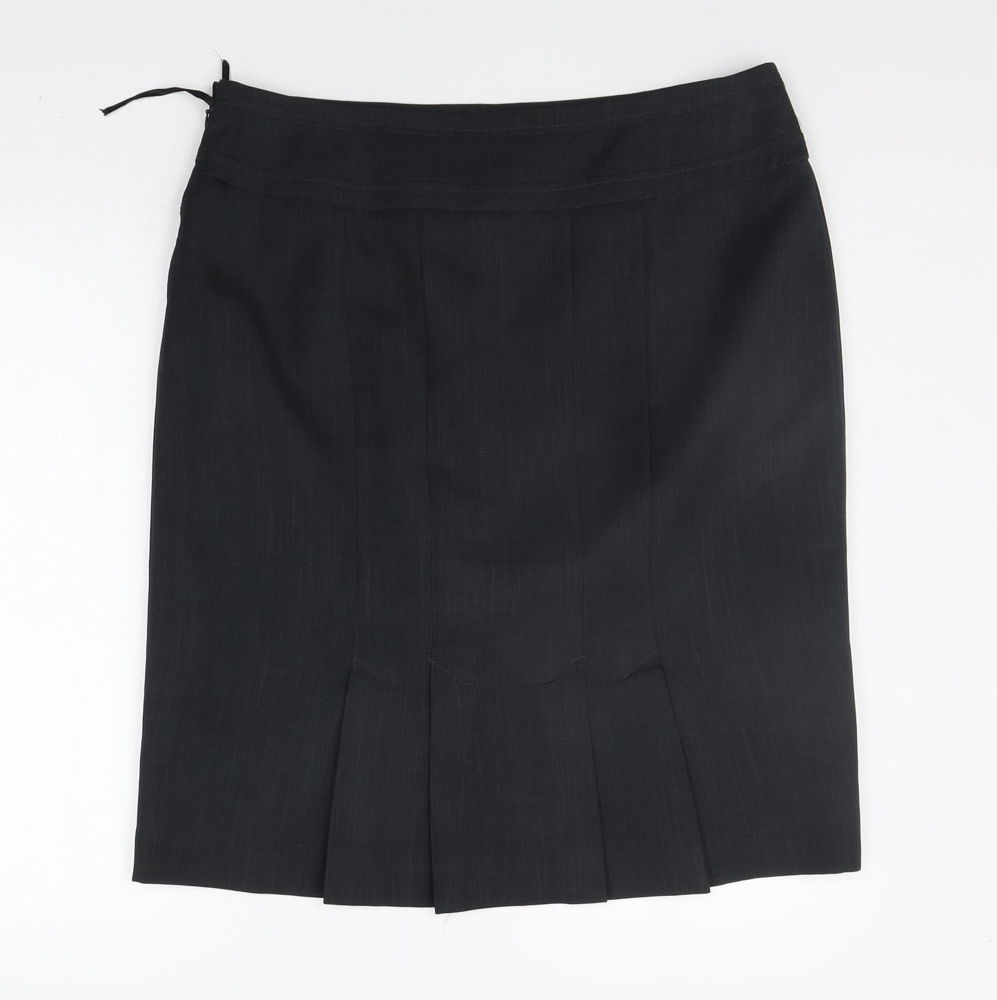 Debenhams Womens Black   A-Line Skirt Size 16