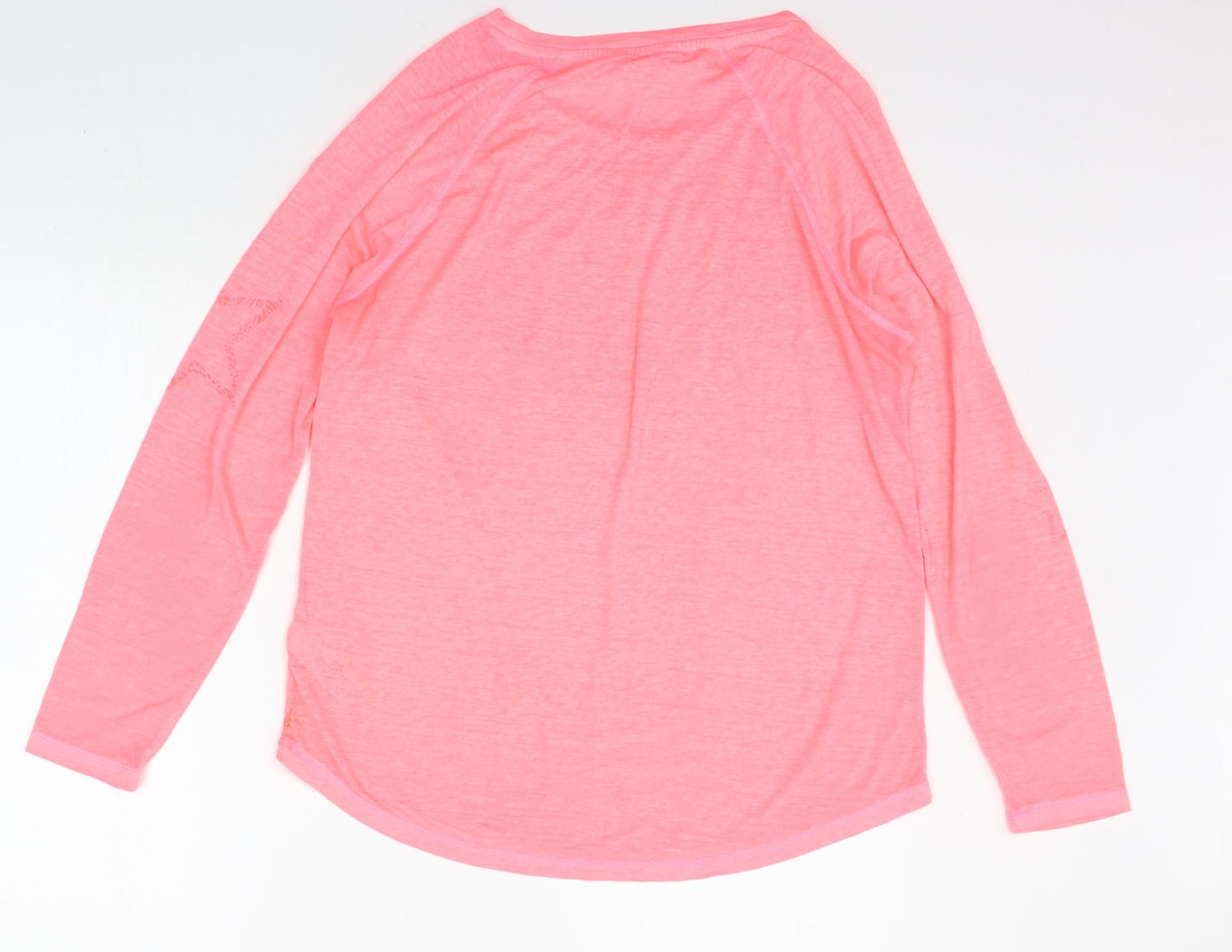 NEXT Womens Pink Geometric  Basic T-Shirt Size 14