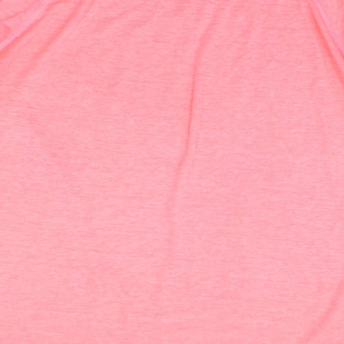 NEXT Womens Pink Geometric  Basic T-Shirt Size 14