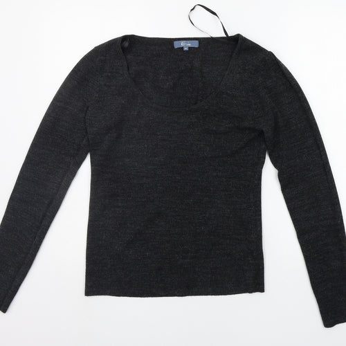 EVIE Womens Grey   Pullover Jumper Size 10