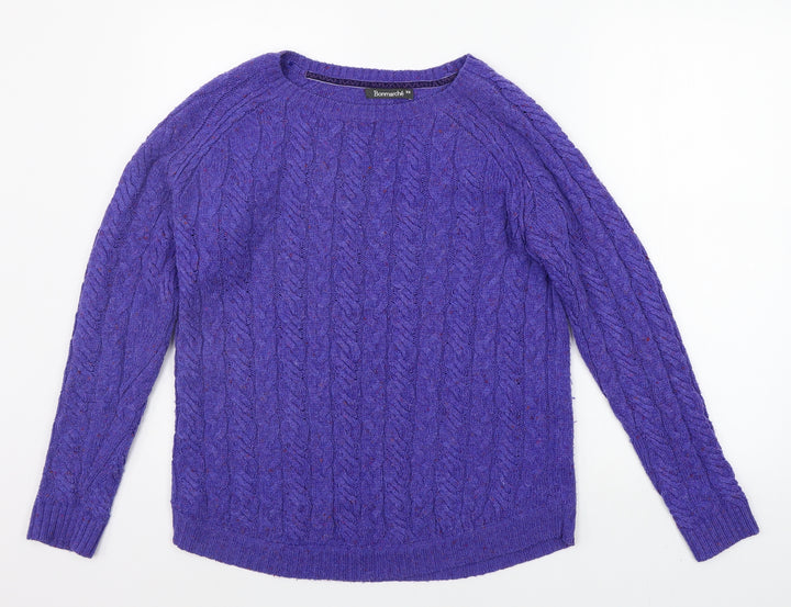 BONMARCHE Womens Purple   Pullover Jumper Size XS