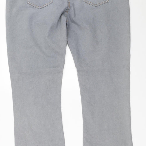 Cotton Traders Womens Grey   Bootcut Jeans Size 20 L31 in
