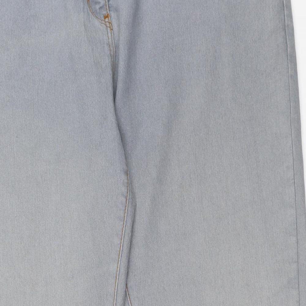 Cotton Traders Womens Grey   Bootcut Jeans Size 20 L31 in