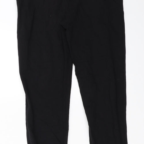 Matalan Boys Black   Jogger Trousers Size 11 Years