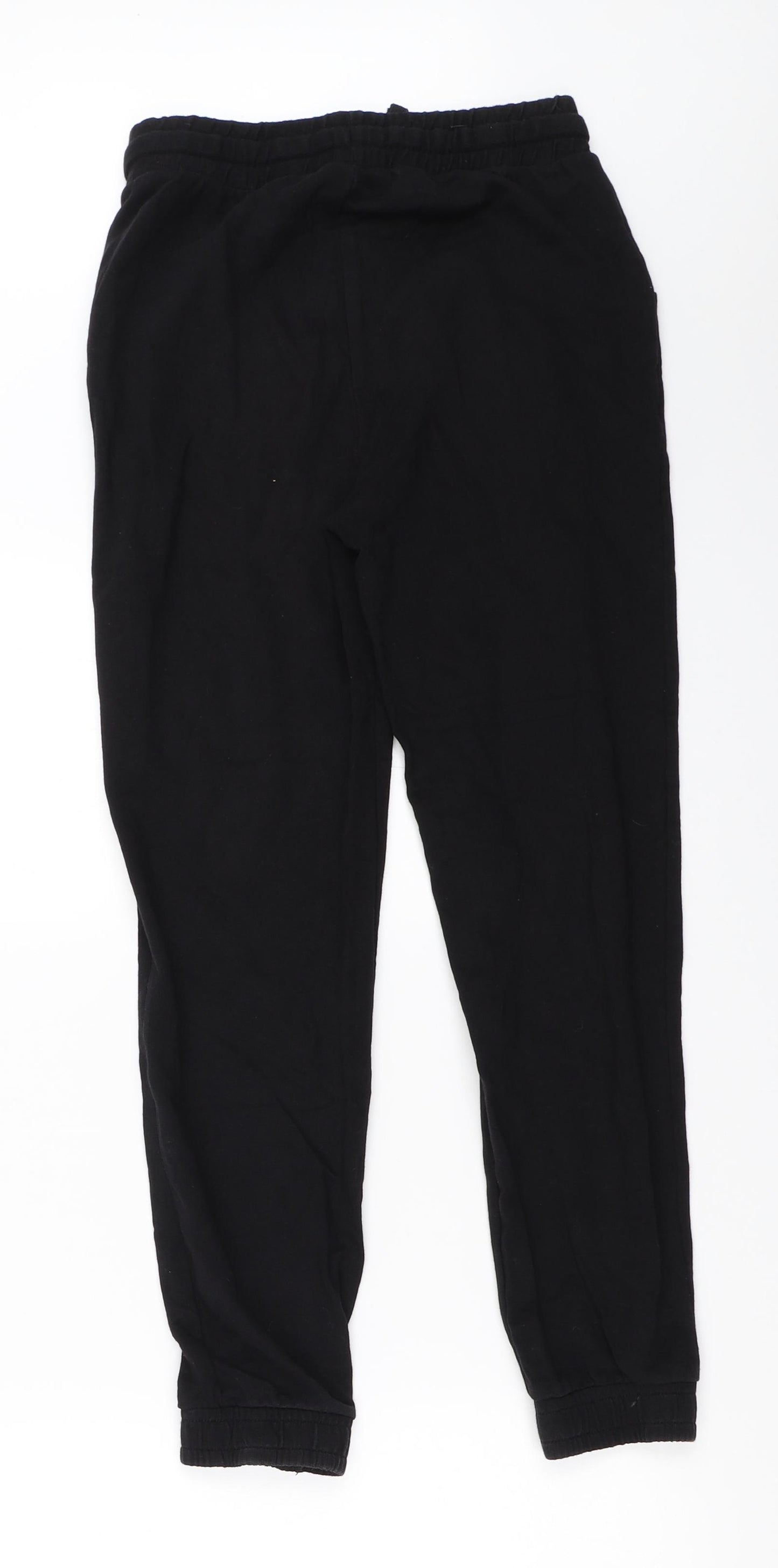Matalan Boys Black   Jogger Trousers Size 11 Years