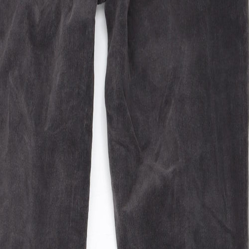 Marks and Spencer Womens Grey  Corduroy Skinny Jeans Size 10 L30 in