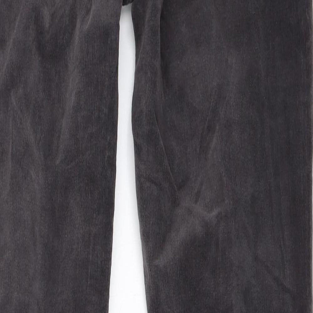 Marks and Spencer Womens Grey  Corduroy Skinny Jeans Size 10 L30 in