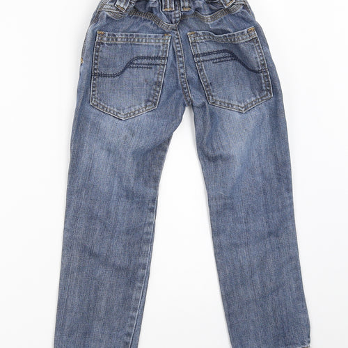 Fat Face Boys Blue  Denim Straight Jeans Size 6 Years