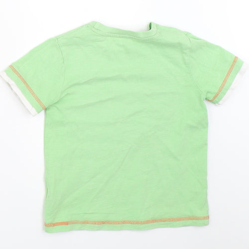 Nutmeg Boys Green   Basic T-Shirt Size 3-4 Years