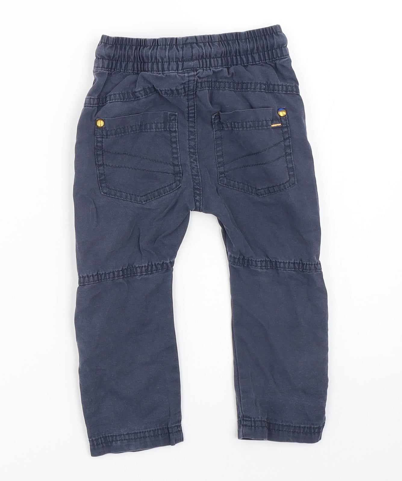 F&F Boys Blue   Capri Trousers Size 12-18 Months