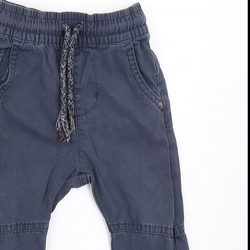 F&F Boys Blue   Capri Trousers Size 12-18 Months