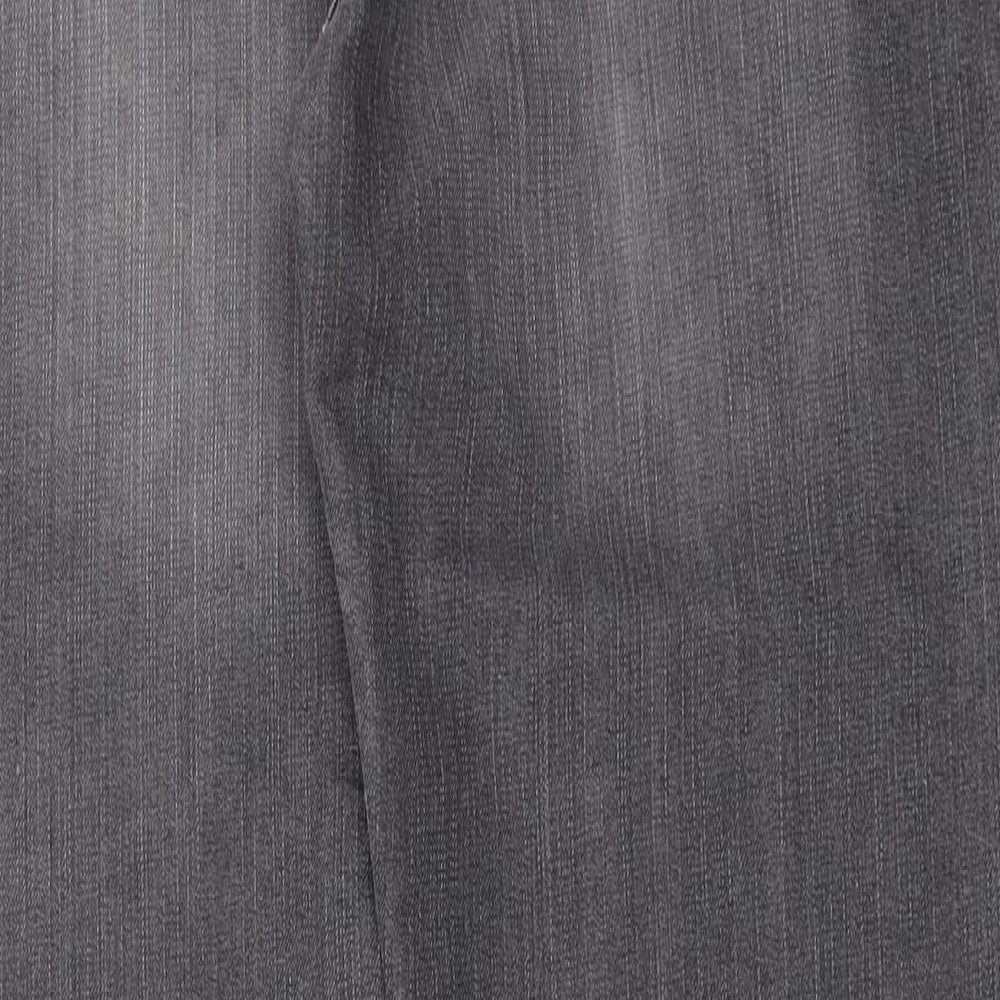 Lee Cooper Mens Grey  Denim Straight Jeans Size 32 in L30 in