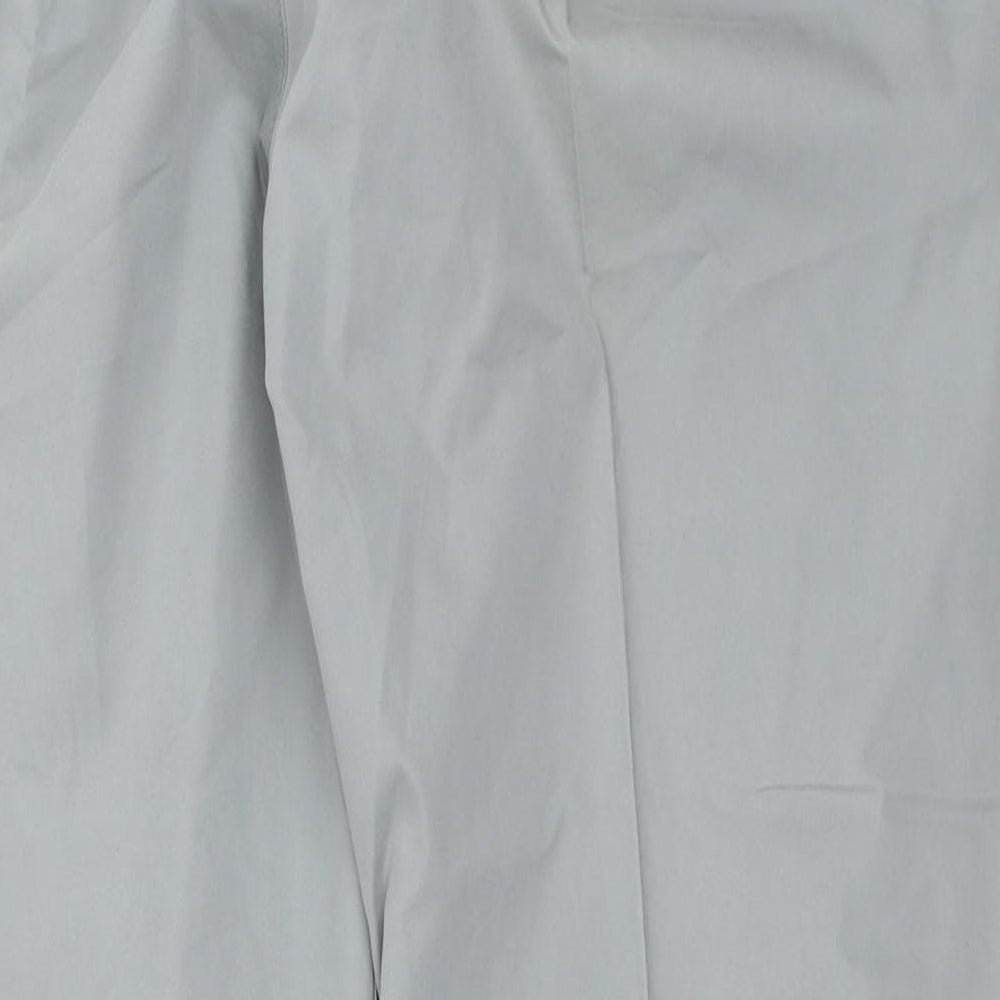 Marks and Spencer Mens Grey   Chino Trousers Size 38 in L29 in