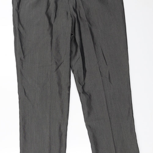 Aspen & Court Mens Grey   Trousers  Size 35 in L29 in