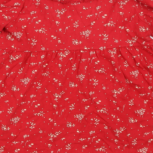 NEXT Girls Red   Fit & Flare  Size 3-4 Years