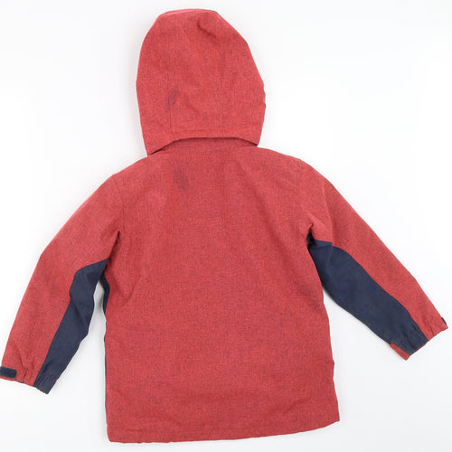 The Edge Girls Red   Basic Coat Coat Size 5-6 Years