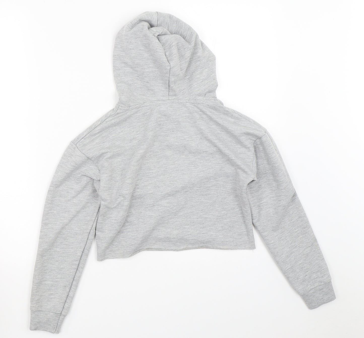 Primark Girls Grey   Pullover Hoodie Size 7-8 Years  - friends