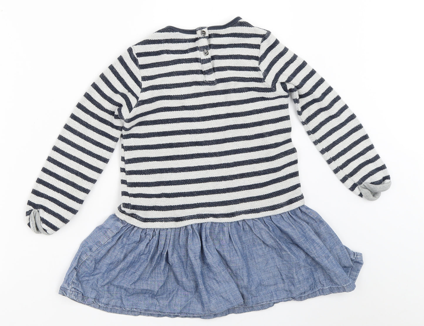 NEXT Girls Blue   Fit & Flare  Size 5-6 Years