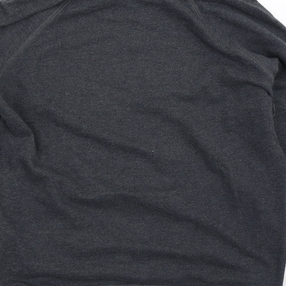 H&M Womens Grey   Pullover Sweatshirt Size 12