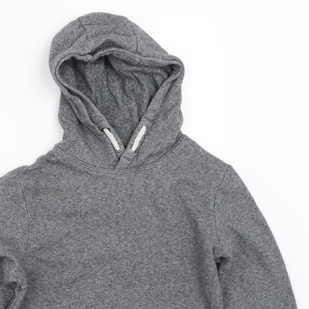 Marks and Spencer Boys Grey   Pullover Hoodie Size 8-9 Years