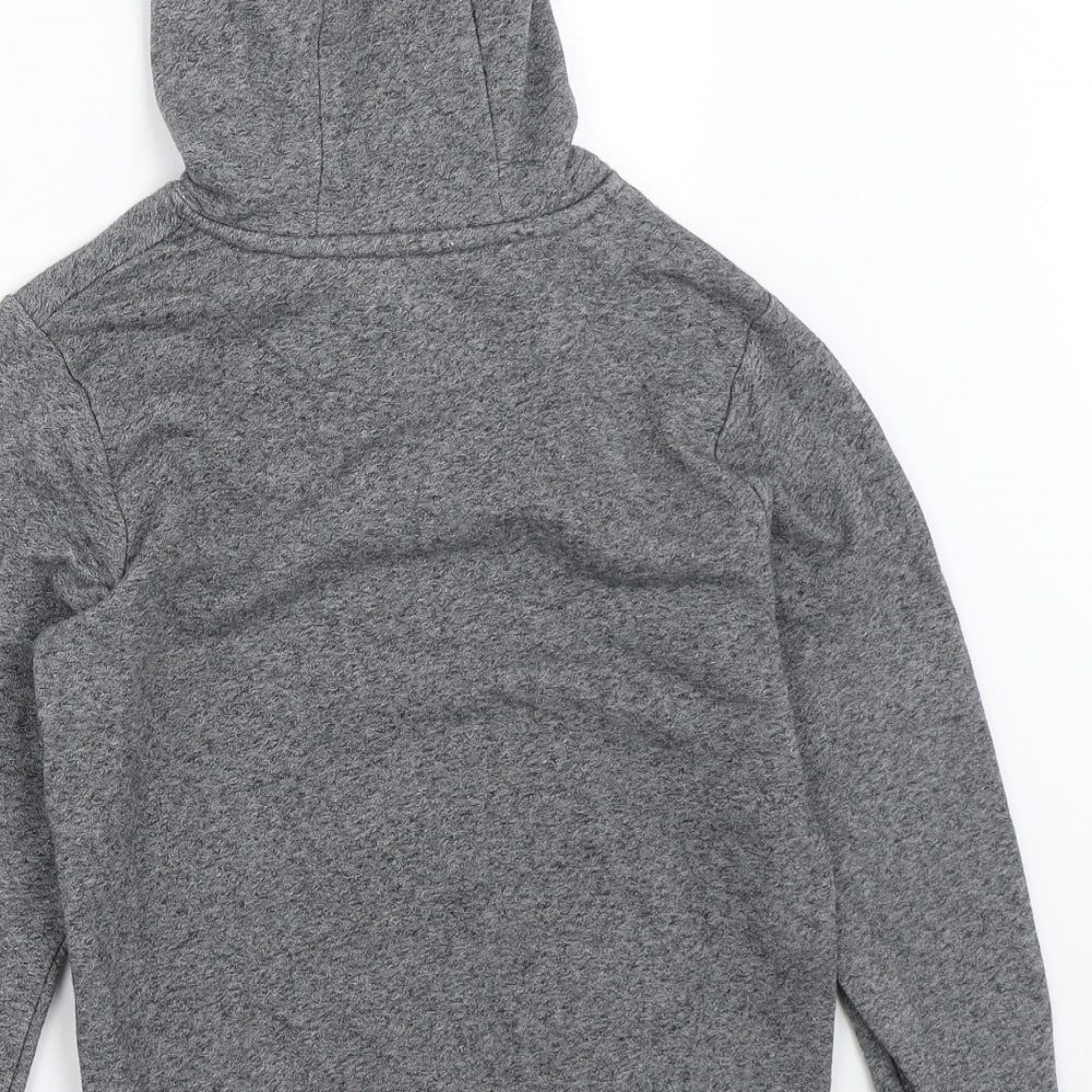 Marks and Spencer Boys Grey   Pullover Hoodie Size 8-9 Years