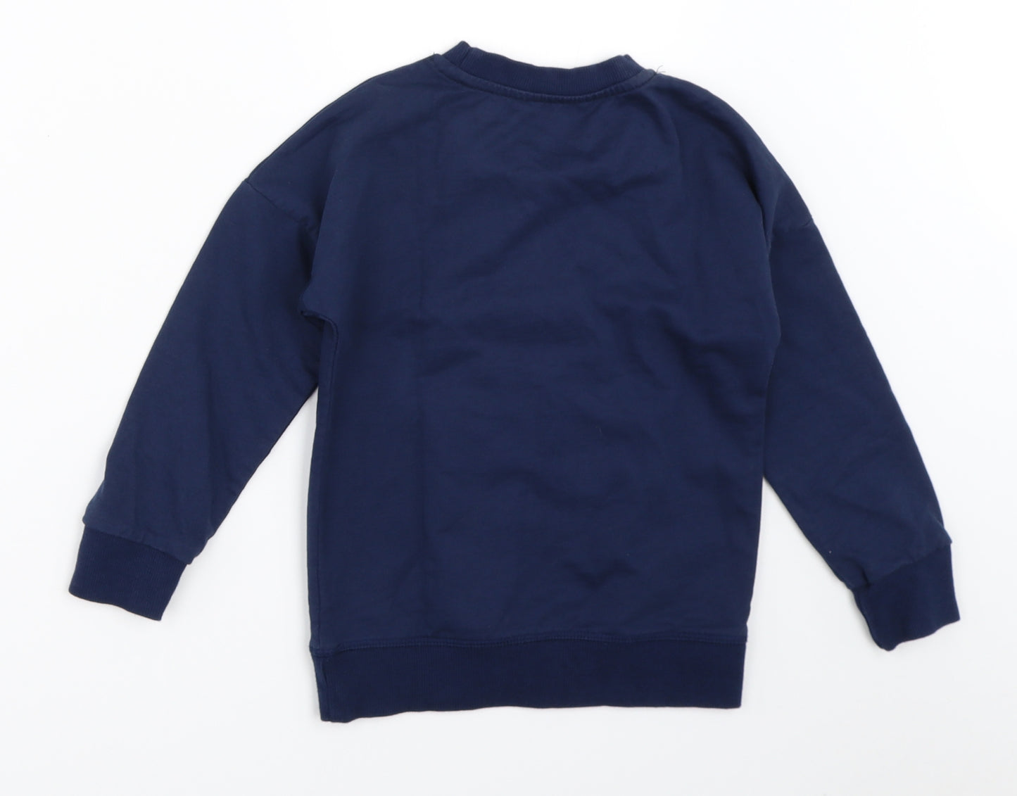 Preworn Boys Blue   Pullover Sweatshirt Size 4 Years  - christmas