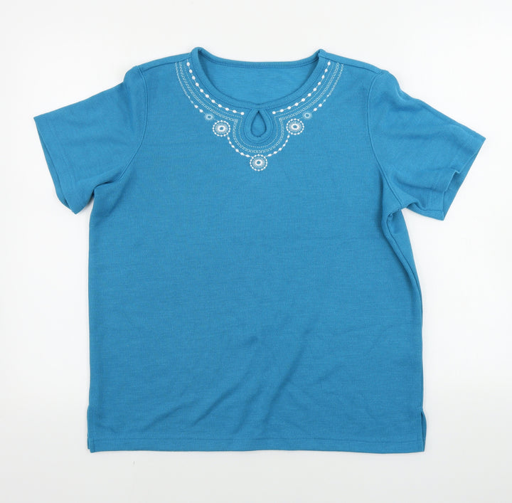bm  Womens Blue   Pullover Jumper Size S