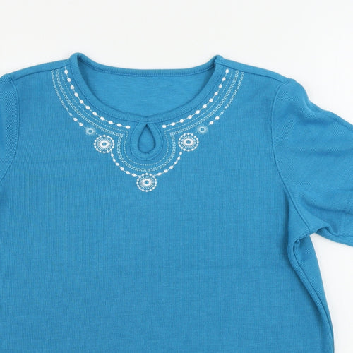 bm  Womens Blue   Pullover Jumper Size S