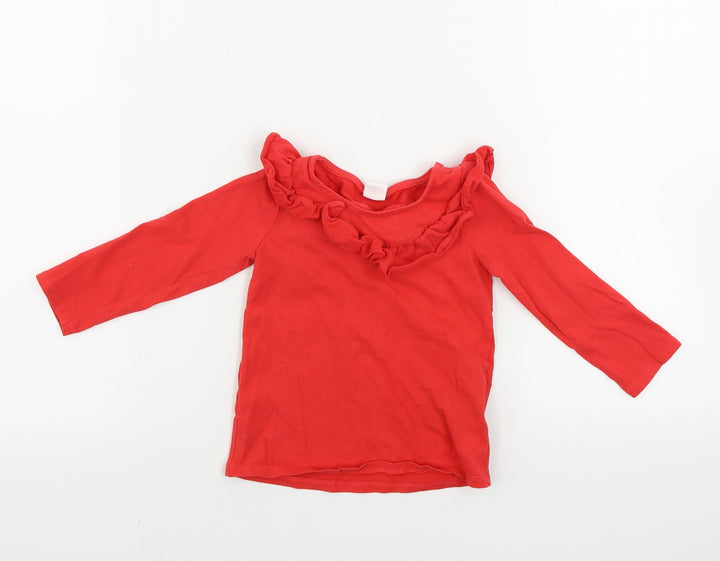 H&M Baby Red Pullover T-Shirt Size 12-18 Months