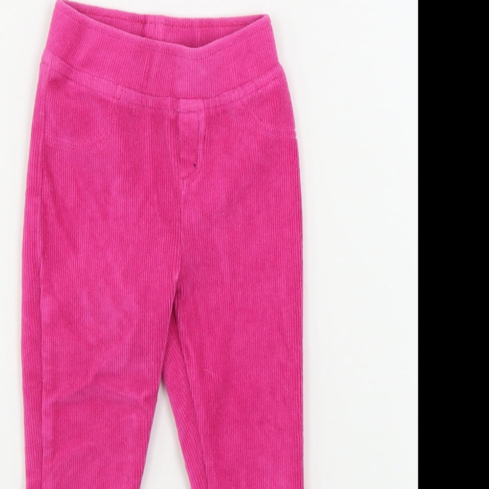 Nutmeg  Girls Pink   Sweatpants Trousers Size 2 Years