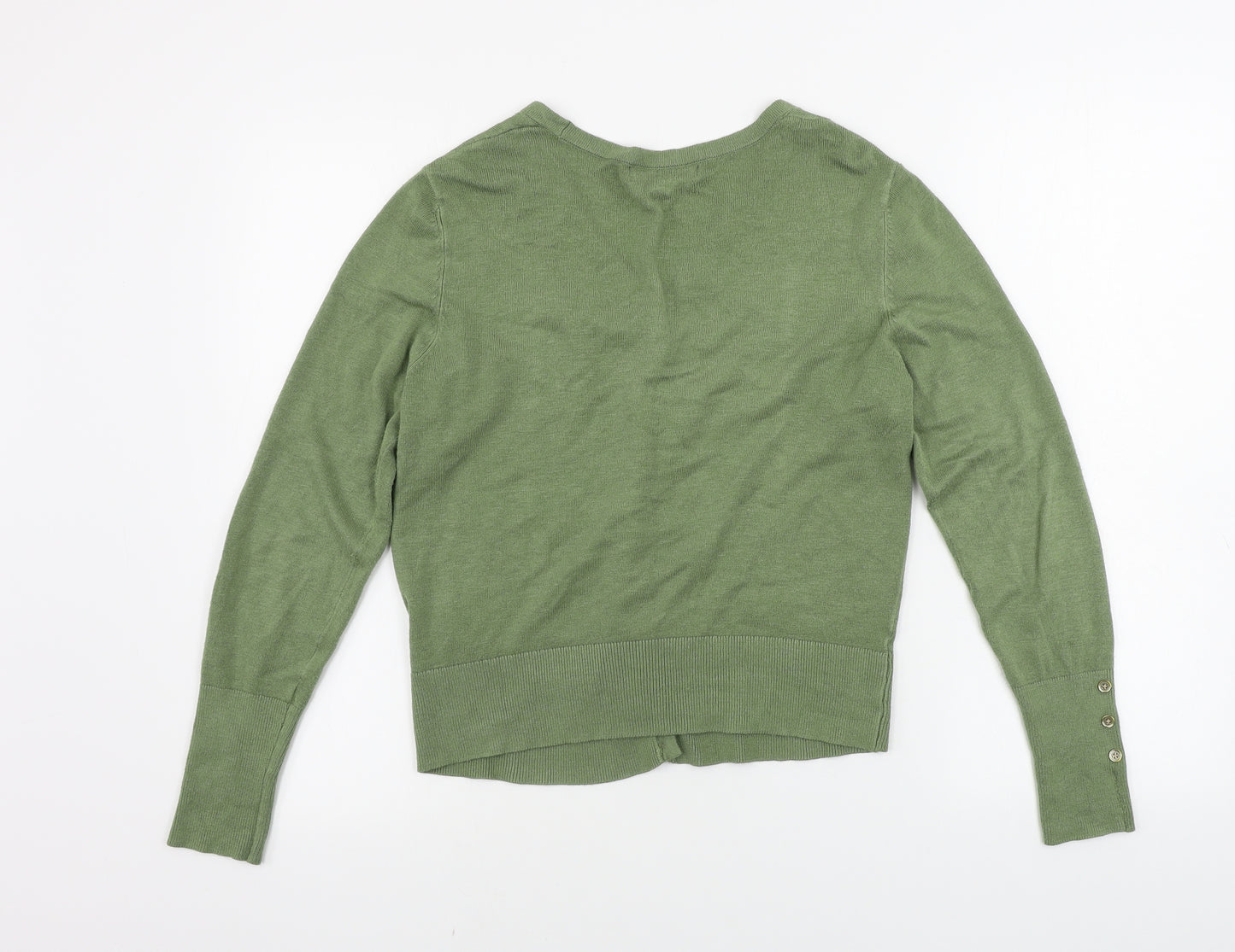 Primark  Womens Green   Cardigan Jumper Size M