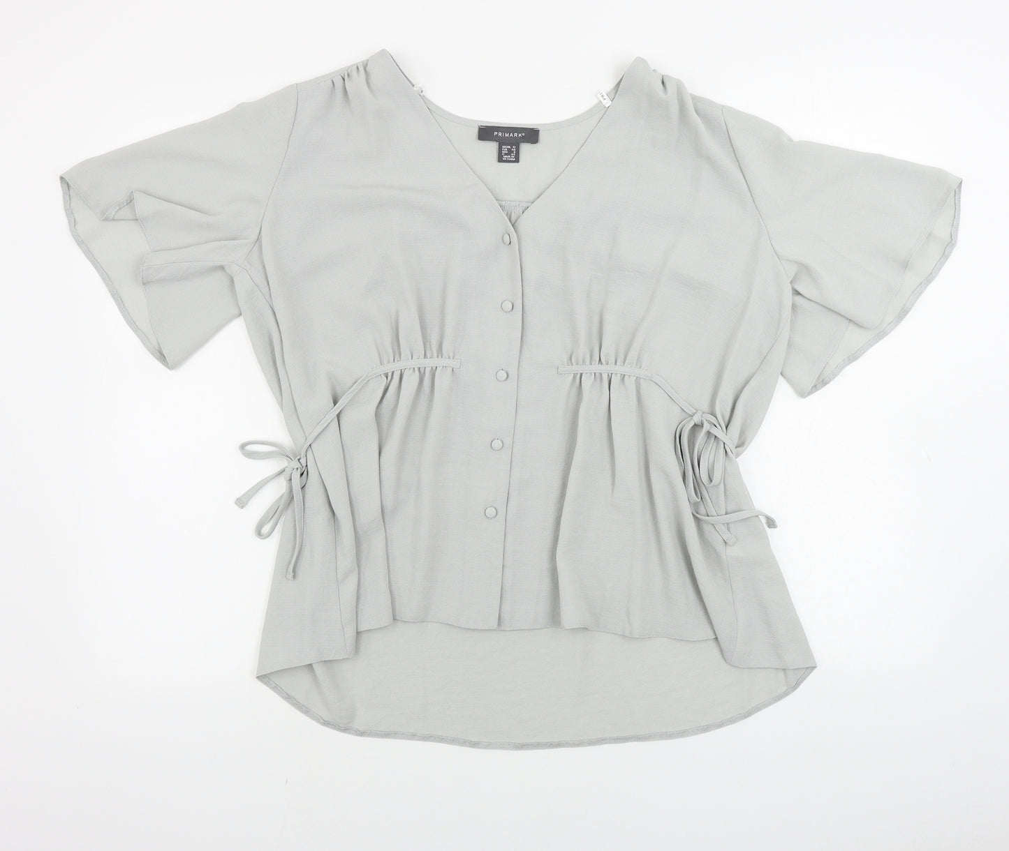 Primark  Womens Grey   Basic Blouse Size 12
