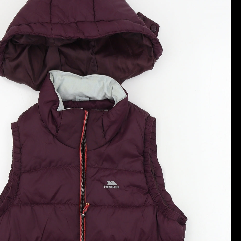 Trespass Womens Purple   Gilet Coat Size XL