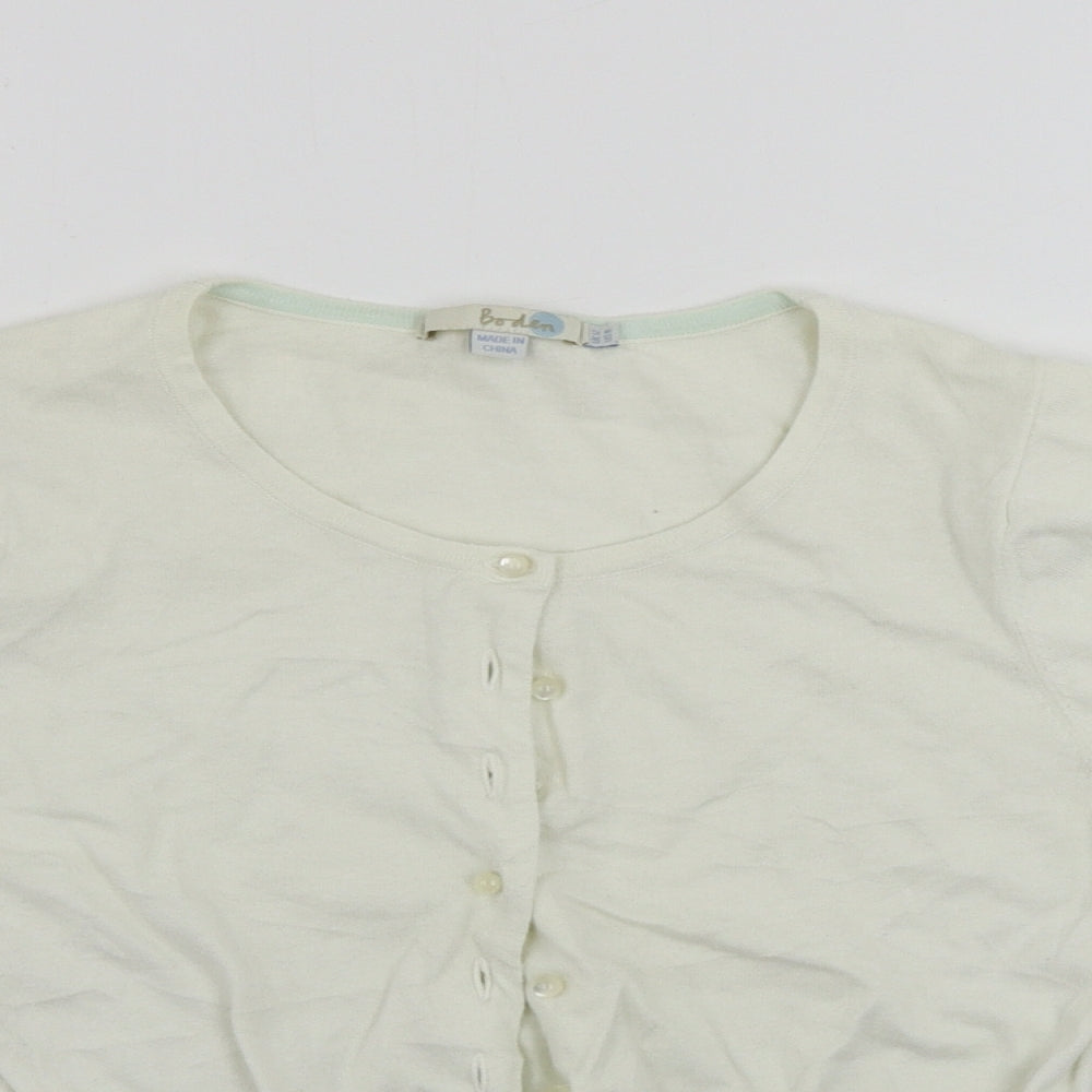 Boden  Womens Beige   Cardigan Jumper Size 12