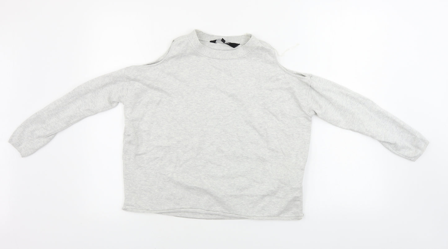 New Look Girls Grey   Pullover Jumper Size 12-13 Years